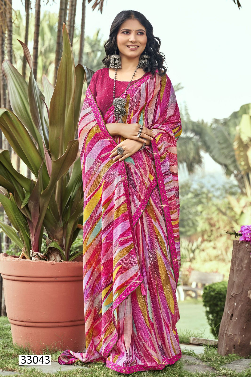 Masha Vol 3 By Vallabhi Moss Printed Daily Wear Surat Saree Wholesale Market